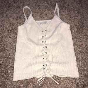 knitted tank top